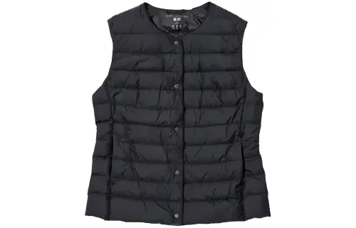 UNIQLO Vest Unisex Classic Black
