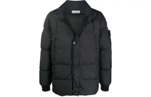 STONE ISLAND FW21 Down Jacket Unisex Black