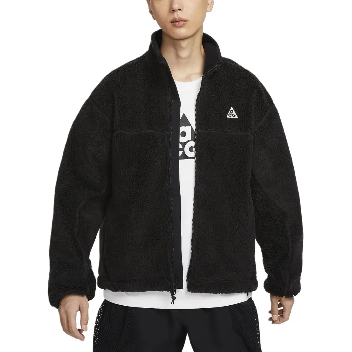 Nike ACG Jackets & Coats Men's Black/Black/White Peak