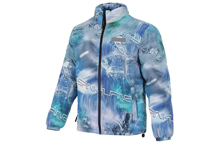 Timberland Multicolor Stand Collar Puffer Jacket Men's Multicolor