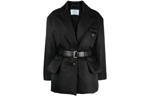 PRADA Padded Belted Jacket