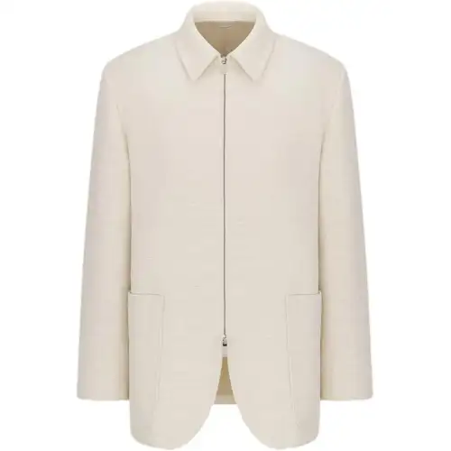 DIOR SS25 Summer Men's Clothing Collection Jackets & Coats Men's White