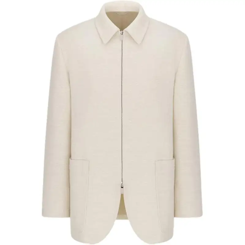 DIOR SS25 Summer Men's Clothing Collection Jackets & Coats Men's White