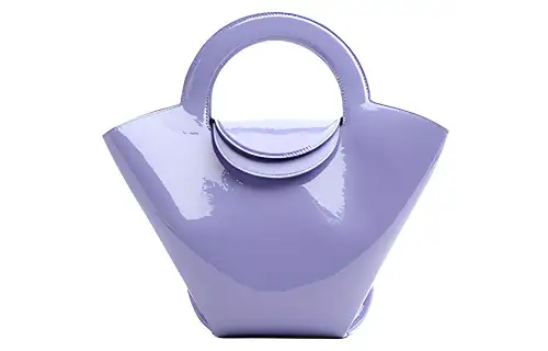 Bottega Veneta Cow Leather Handbag Women's Little Periwinkle