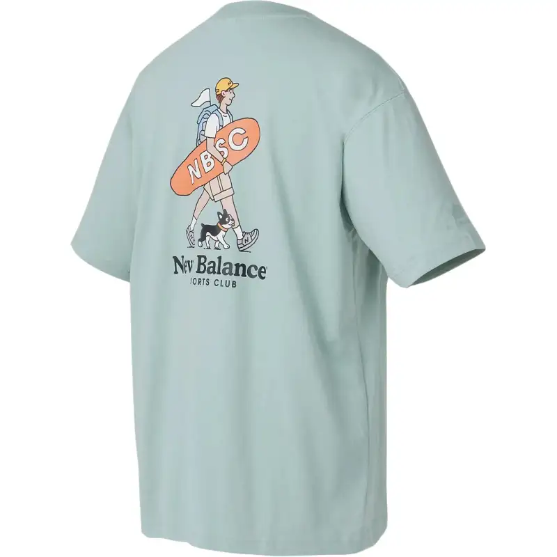 New Balance T Shirt Unisex Light Blue