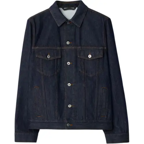 Burberry Logo-appliqué Denim Jacket