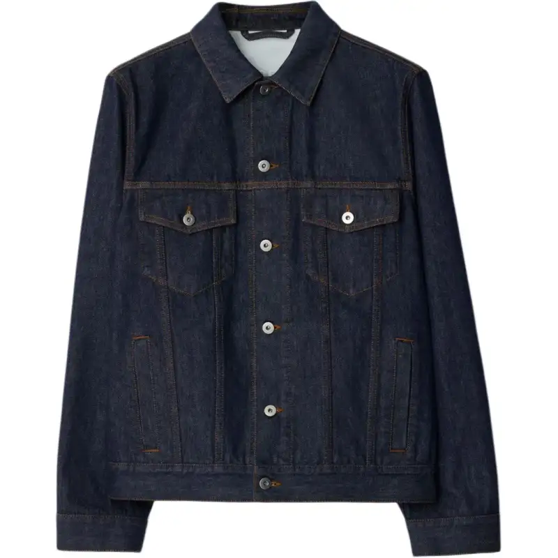 Burberry Logo-appliqué Denim Jacket