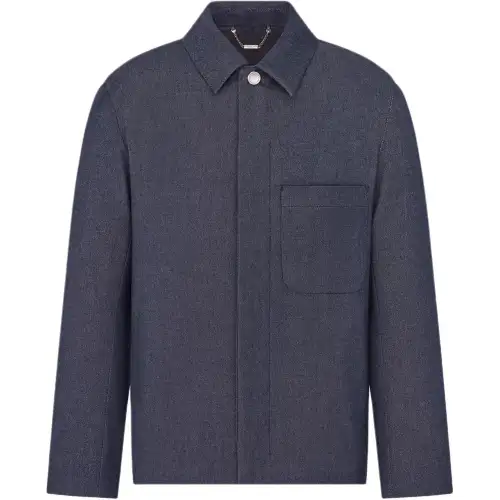 DIOR Jackets & Coats Men's Blue