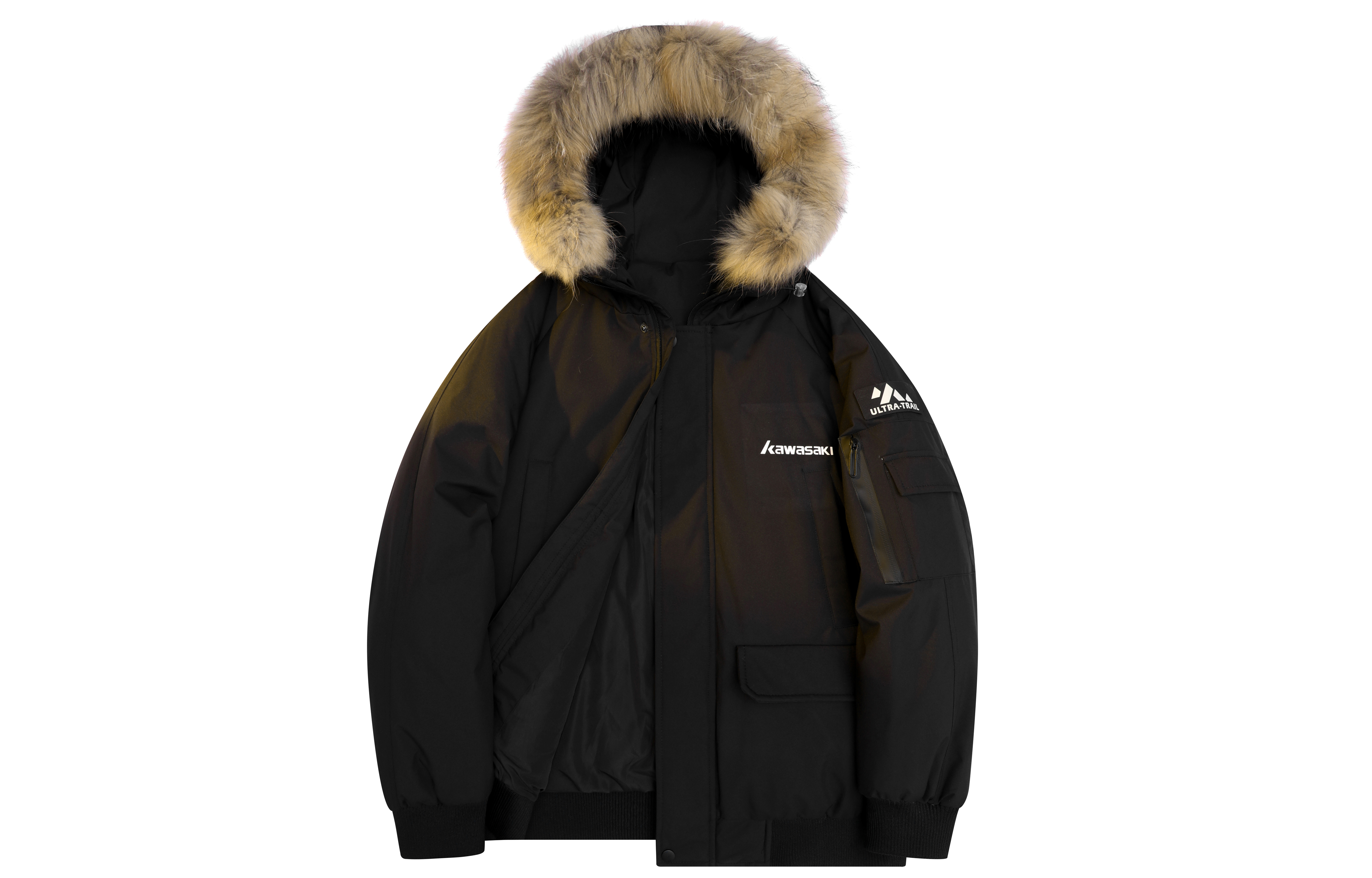 Пуховик Kawasaki Parka Duck Down (черный)