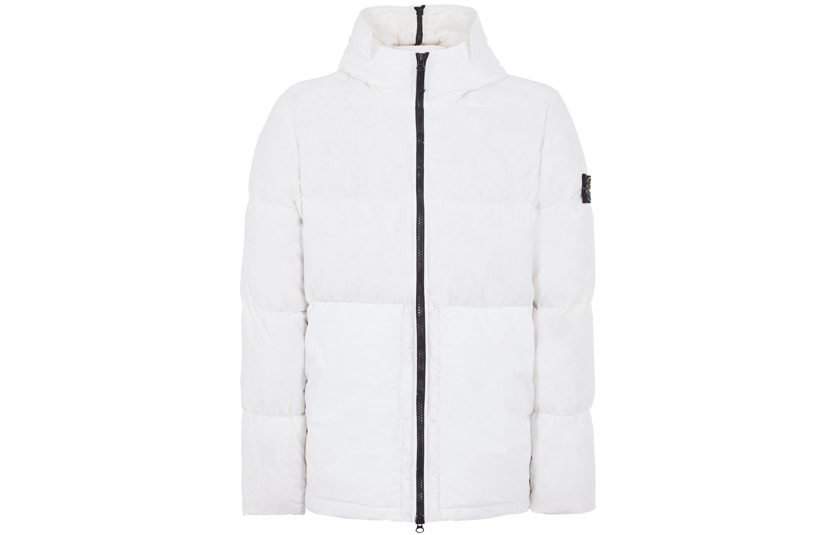 STONE ISLAND FW22 Down Jacket Unisex White