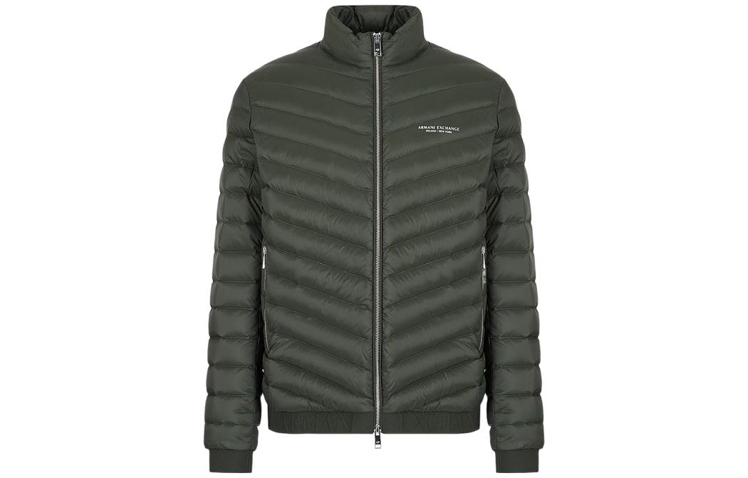 ARMANI EXCHANGEAE FW22 Down Jacket Men's Dark Green