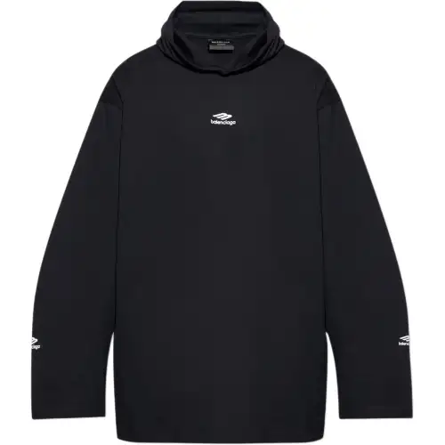 Balenciaga Logo Embroidered Ski Top