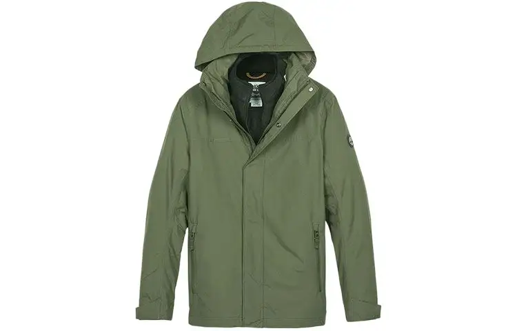 Timberland Windbreaker Jacket Men's Dark Olive Green