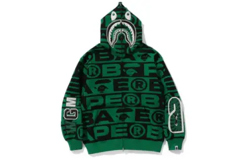 Bape Lux Sport Pattern Oversized Crewneck