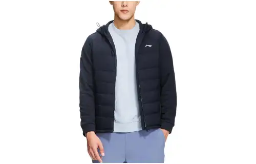 Li Ning Training Series Puffer Jacket Men's Black