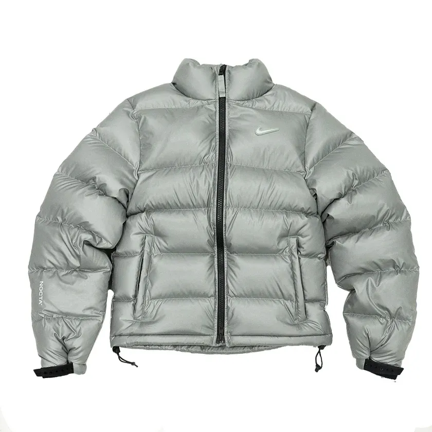 Nike x Nocta Sunset PUFFER Down Jacket Unisex Gray Green