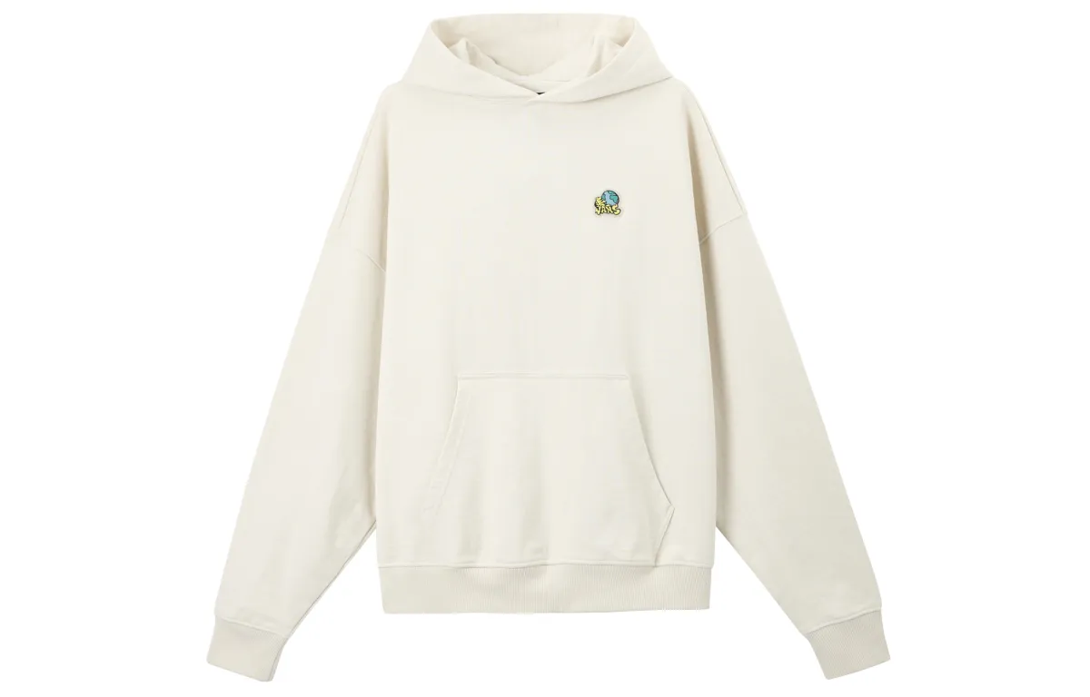 Vans Sweatshirts Men's Ecru Hooded (Non-detachable) Moderate