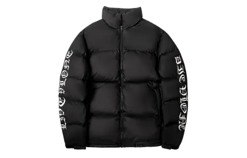 VLONE Down Jacket Winter Unisex Black White
