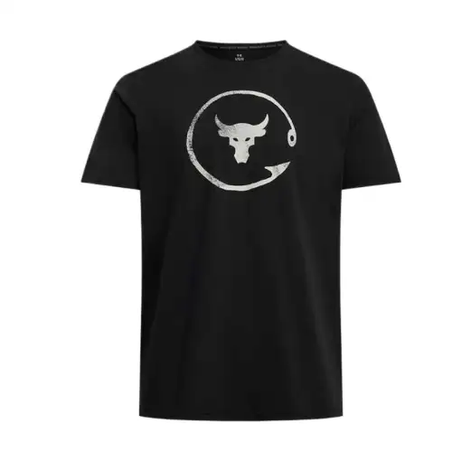 Under Armour SS25 Rock T Shirt Men's Black