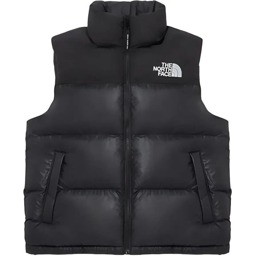 THE NORTH FACE M'S Nuptse On Ball Vest Black Unisex Korea Version