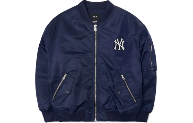 MLB Puffer Jacket Winter Unisex Blue