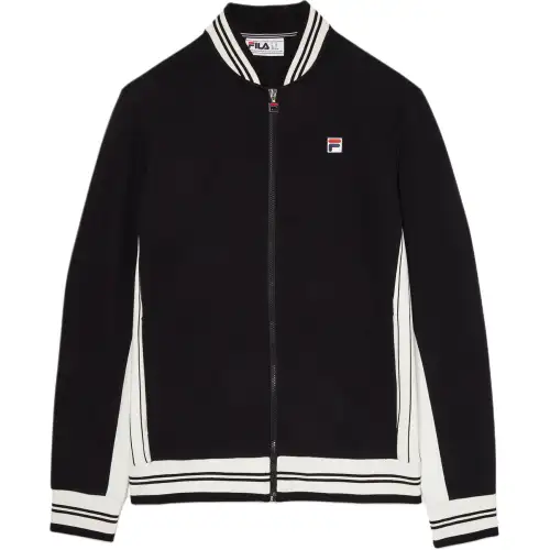 FILA Jackets Men's Black Stand Collar Moderate Other