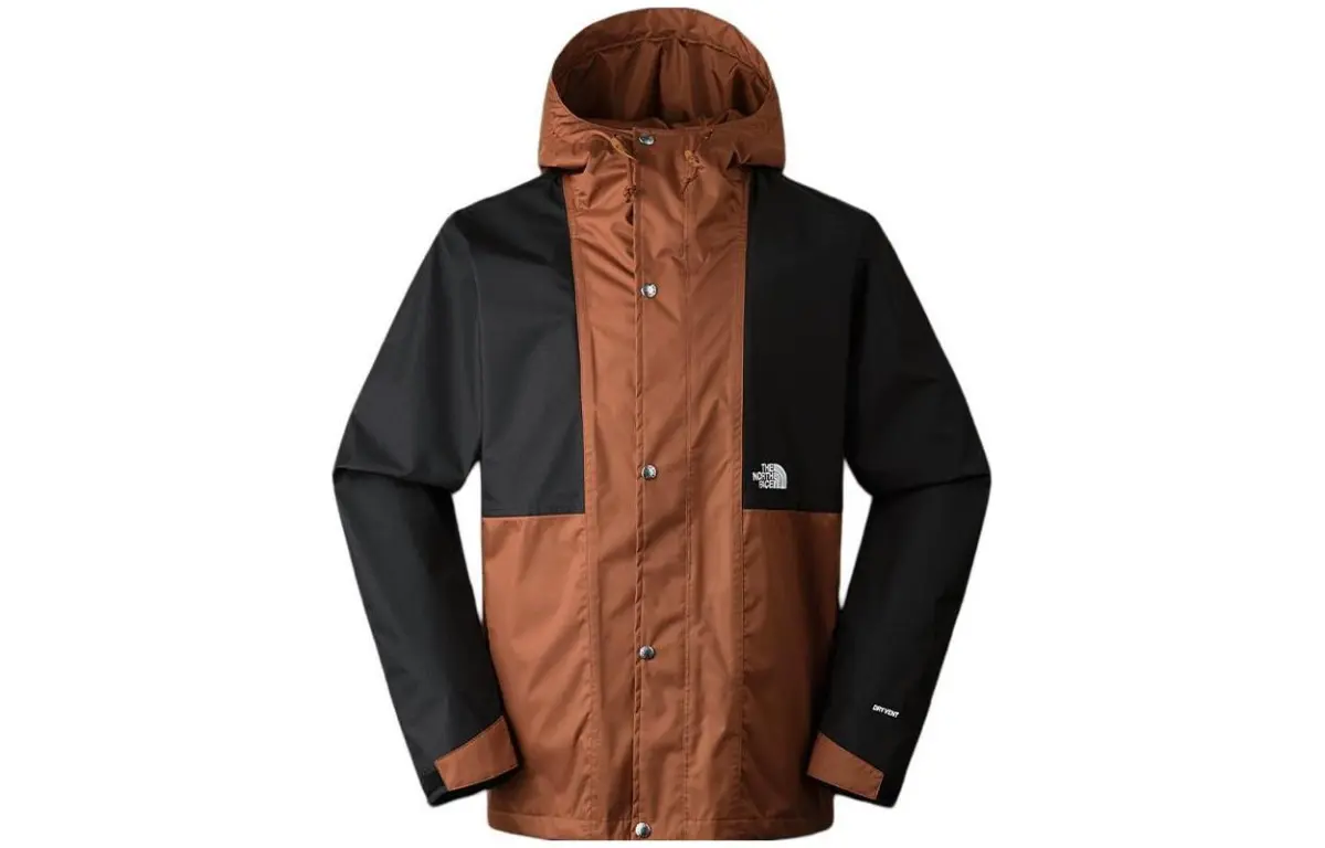 THE NORTH FACE Urban Exploration Waterproof And Windproof To Keep Warm Windbreaker Jacket Men's Brown