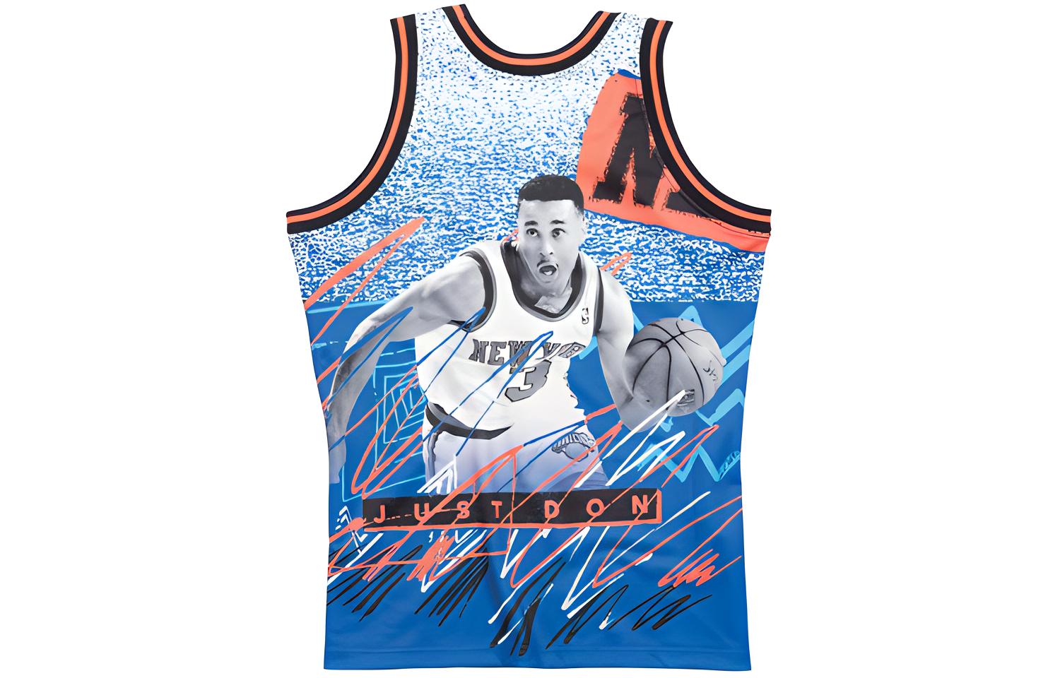 Mitchell Ness x Just Don Basketball Jersey Men’s Blue