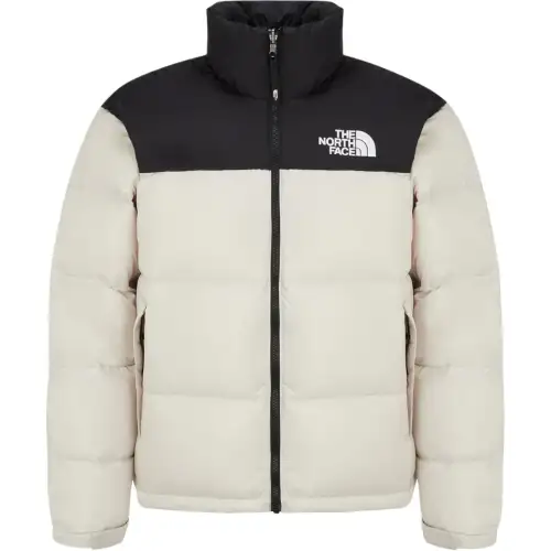 THE NORTH FACE Nuptse M's Eco Jacket Down Jackets & Coats Unisex Ecru