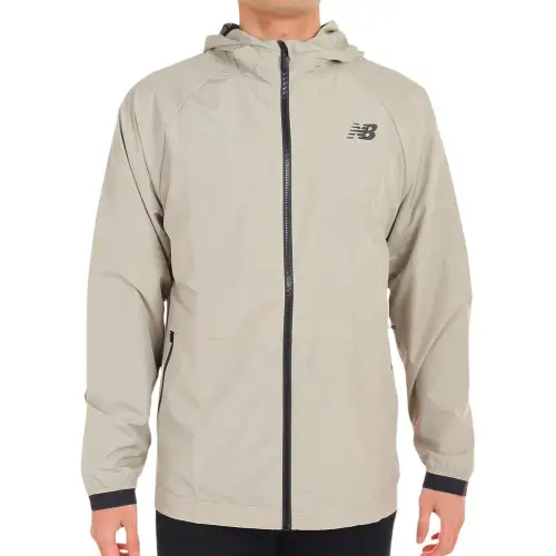 New Balance Windbreaker Jacket Men's Light Umber