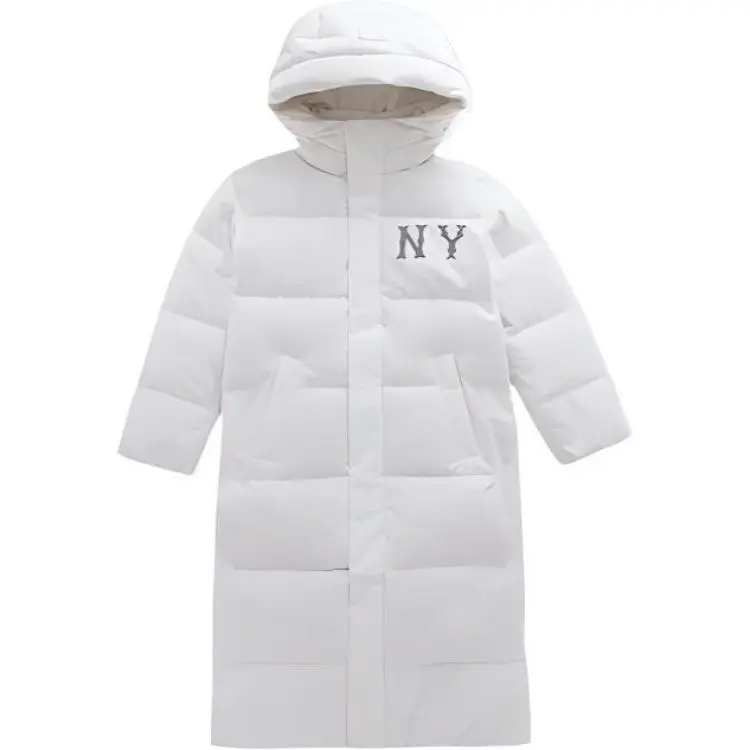MLB New York Yankees FW/AW24 Down Jacket Unisex Cream