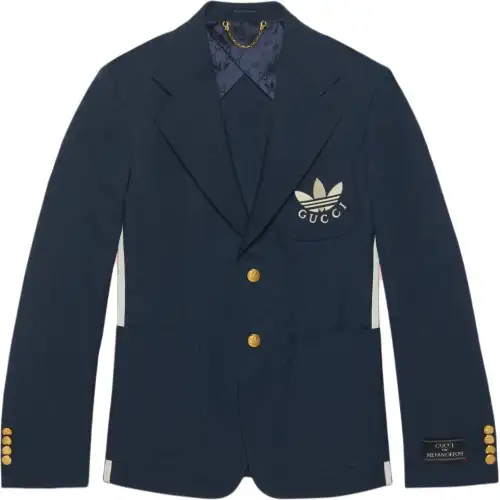 GUCCI X Adidas Polyester Formal Jacket