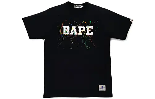 Bape Paint Splatter Tee