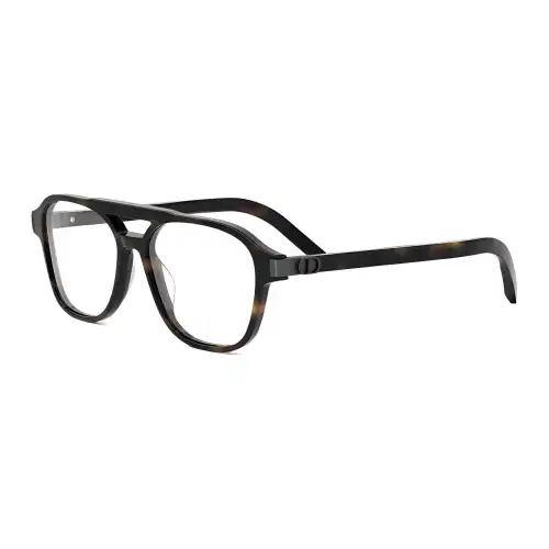 DIOR Plastic Irregular Shape Eyeglass Frames Unisex Tortoiseshell