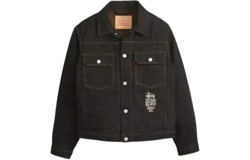 Stussy X Levi's Crispy Rinse Trucker Jacket