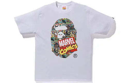 Bape X Marvel Comics Ape Head Tee