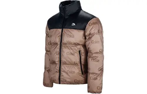 Anta x Coca cola Down Jacket Men's Brown