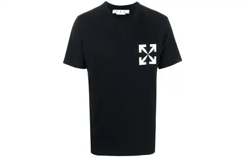 OFF WHITE Arrows logo Organic Cotton T shirt