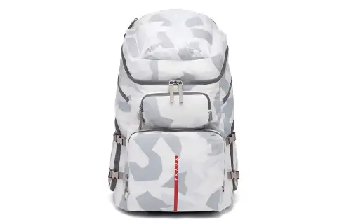 PRADA Nylon Backpack Men's White