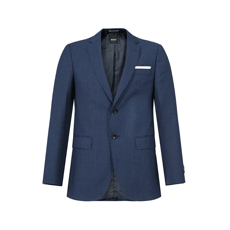 HUGO BOSS Business Suit Coat Men's Blue