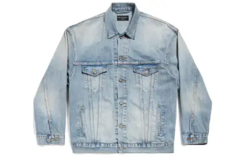 Balenciaga Paris Tropical Denim Jacket
