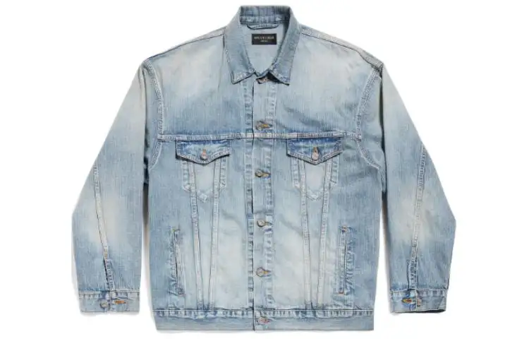 Balenciaga Paris Tropical Denim Jacket