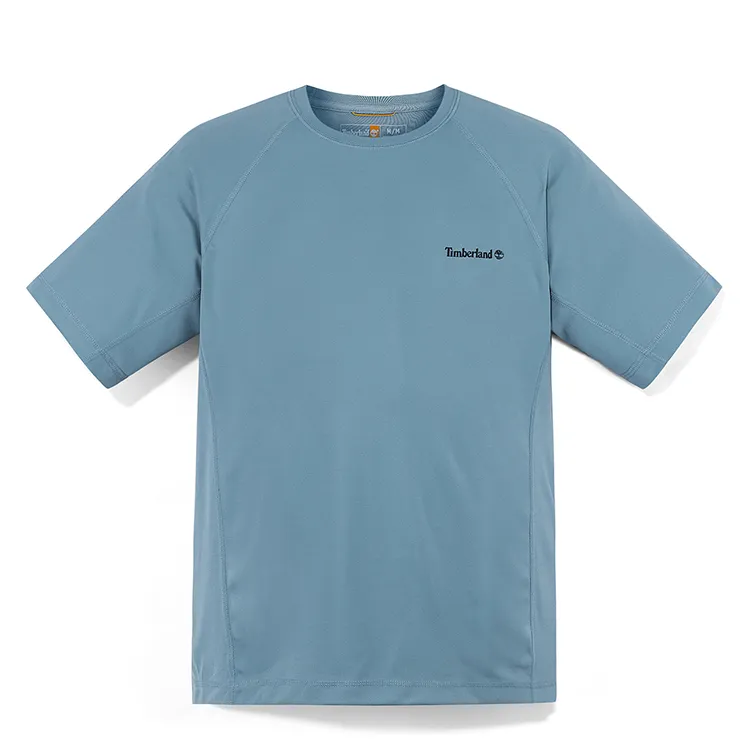 Timberland T Shirt Men's Steel Blue