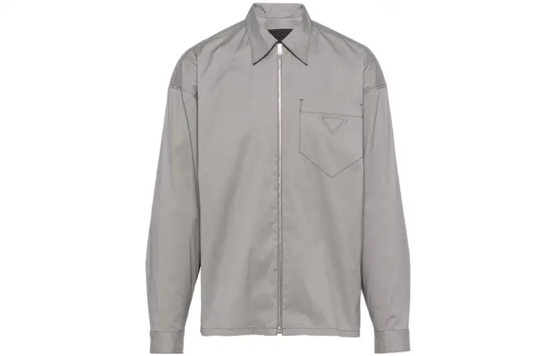 PRADA SS23 Jackets & Coats Men's Gray