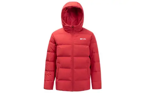ANTA Variety Training Collection Down Jackets Men's Red Hooded Thickened Other