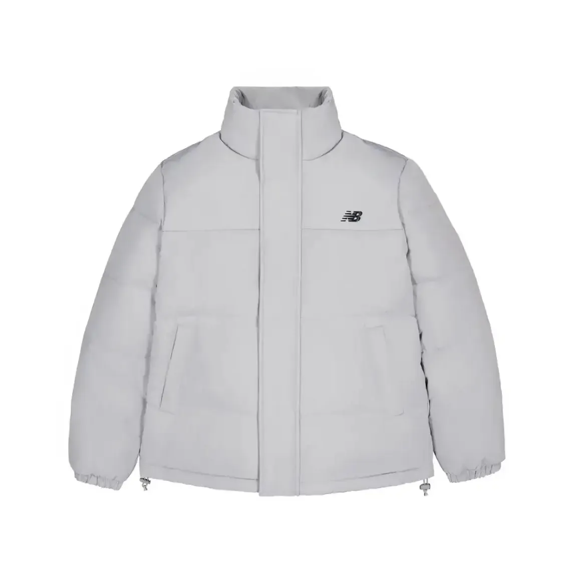 New Balance 600 Fill Power Stand Collar Casual Minimalist Style Versatile Thermal Duck Down Fleece Lined Down Jacket