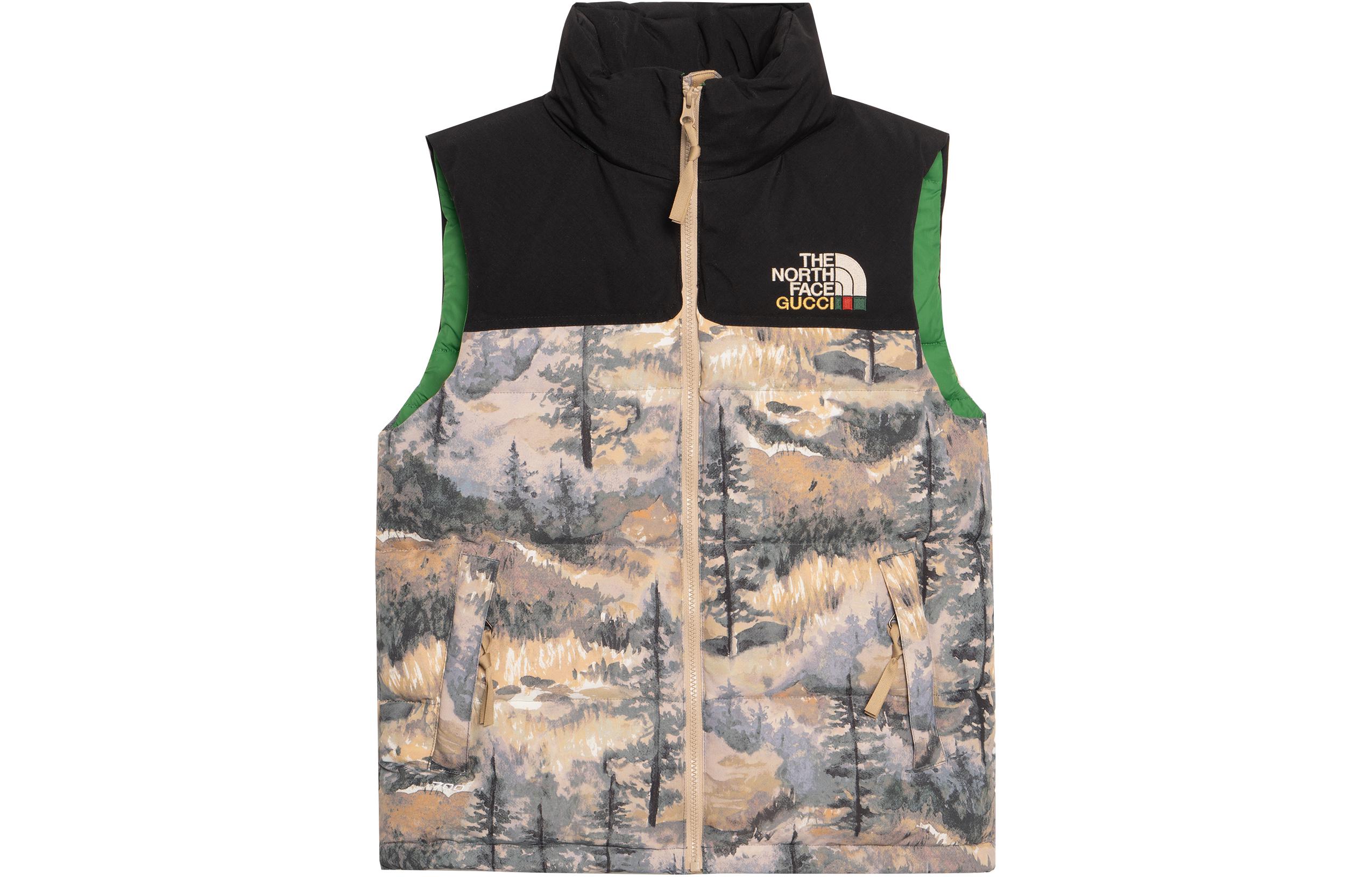 Мужские куртка Gucci GUCCI x /THE NORTH FACE (зеленый)
