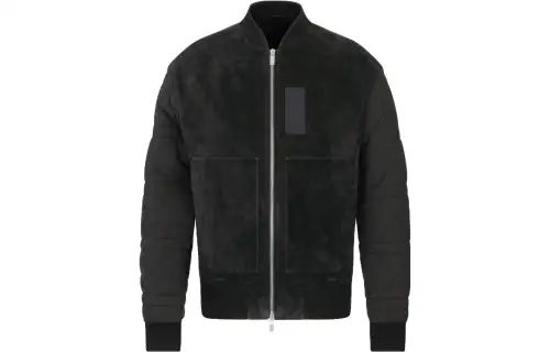 DIOR Logo Patch Zip-Up Jacket