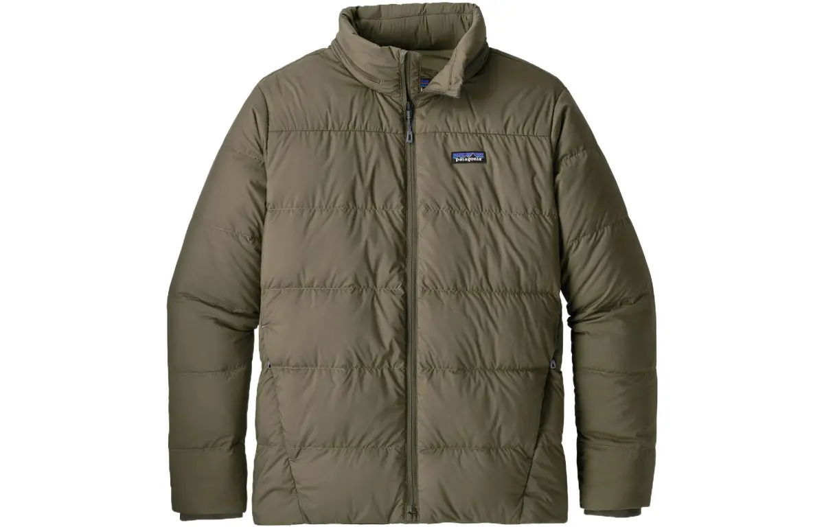 Patagonia Silent Down Jackets Men's Stand Collar Moderate Other