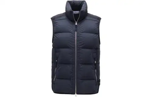 STONE ISLAND Vest Unisex Marine Blue